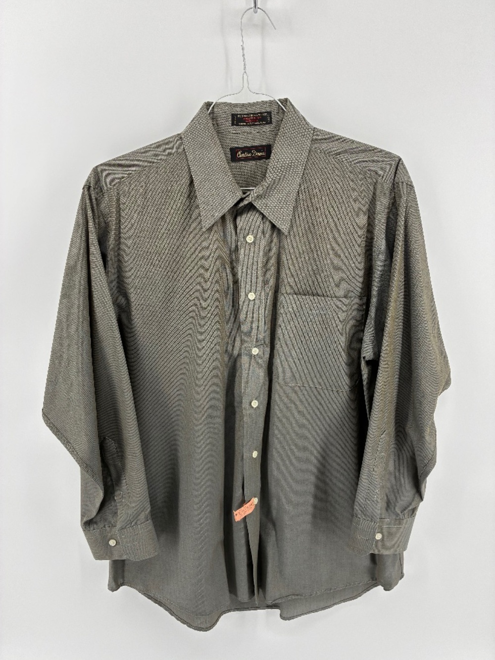 Christian Dumas Men’s Classic Button Down Dress Shirt Work Evening Formal